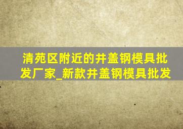 清苑区附近的井盖钢模具批发厂家_新款井盖钢模具批发