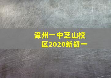 漳州一中芝山校区2020新初一