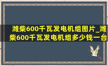 潍柴600千瓦发电机组图片_潍柴600千瓦发电机组多少钱一台