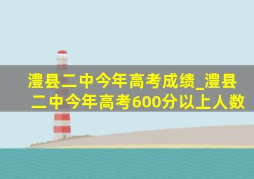 澧县二中今年高考成绩_澧县二中今年高考600分以上人数