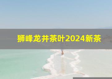 狮峰龙井茶叶2024新茶