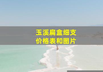 玉溪扁盒细支价格表和图片