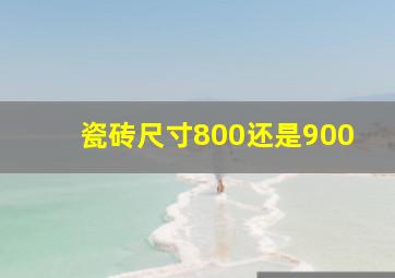 瓷砖尺寸800还是900