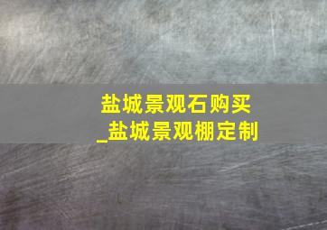 盐城景观石购买_盐城景观棚定制