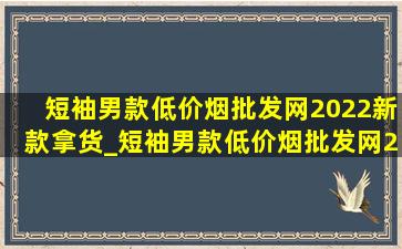 短袖男款(低价烟批发网)2022新款拿货_短袖男款(低价烟批发网)2022新款胖子