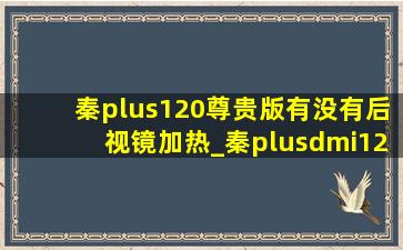 秦plus120尊贵版有没有后视镜加热_秦plusdmi120尊贵有后视镜加热吗