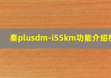 秦plusdm-i55km功能介绍视频