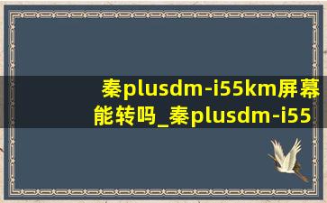 秦plusdm-i55km屏幕能转吗_秦plusdm-i55km大屏能转动吗