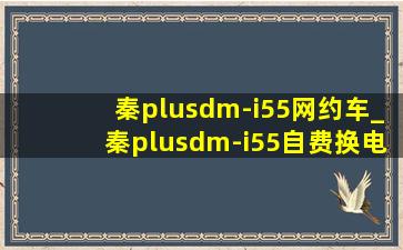 秦plusdm-i55网约车_秦plusdm-i55自费换电池