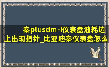 秦plusdm-i仪表盘油耗边上出现指针_比亚迪秦仪表盘怎么调出油耗