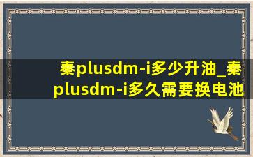 秦plusdm-i多少升油_秦plusdm-i多久需要换电池