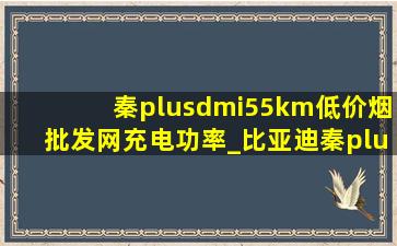 秦plusdmi55km(低价烟批发网)充电功率_比亚迪秦plusdmi慢充功率多少千瓦