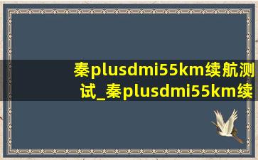 秦plusdmi55km续航测试_秦plusdmi55km续航多少