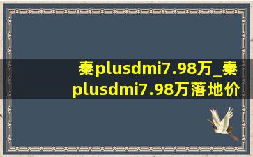 秦plusdmi7.98万_秦plusdmi7.98万落地价