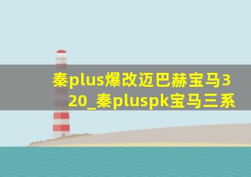 秦plus爆改迈巴赫宝马320_秦pluspk宝马三系