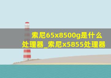 索尼65x8500g是什么处理器_索尼x5855处理器