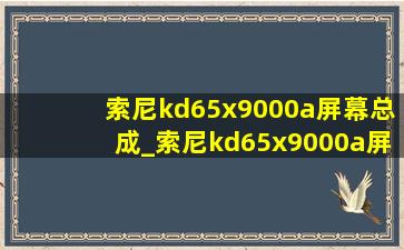 索尼kd65x9000a屏幕总成_索尼kd65x9000a屏幕