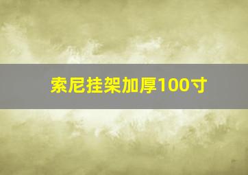 索尼挂架加厚100寸