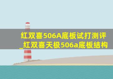 红双喜506A底板试打测评_红双喜天极506a底板结构