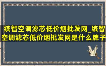 缤智空调滤芯(低价烟批发网)_缤智空调滤芯(低价烟批发网)是什么牌子