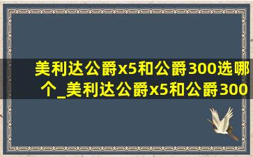 美利达公爵x5和公爵300选哪个_美利达公爵x5和公爵300对比