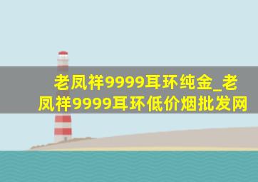 老凤祥9999耳环纯金_老凤祥9999耳环(低价烟批发网)