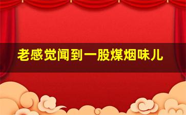 老感觉闻到一股煤烟味儿