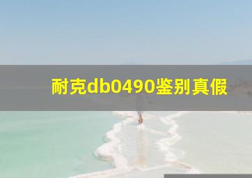 耐克db0490鉴别真假