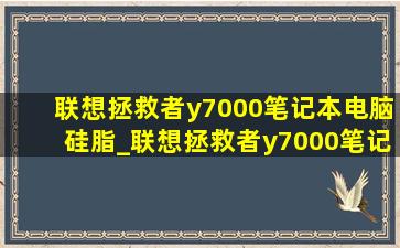 联想拯救者y7000笔记本电脑硅脂_联想拯救者y7000笔记本电源维修