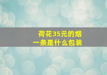 荷花35元的烟一条是什么包装