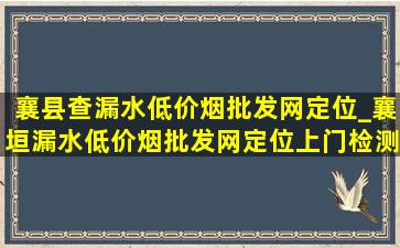 襄县查漏水(低价烟批发网)定位_襄垣漏水(低价烟批发网)定位上门检测