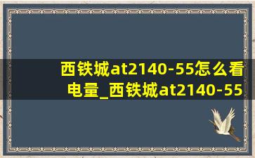 西铁城at2140-55怎么看电量_西铁城at2140-55e怎么看电量不足