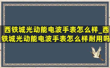 西铁城光动能电波手表怎么样_西铁城光动能电波手表怎么样耐用吗