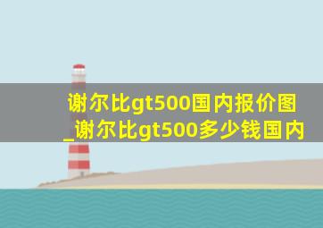 谢尔比gt500国内报价图_谢尔比gt500多少钱国内