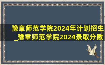 豫章师范学院2024年计划招生_豫章师范学院2024录取分数线