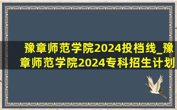 豫章师范学院2024投档线_豫章师范学院2024专科招生计划