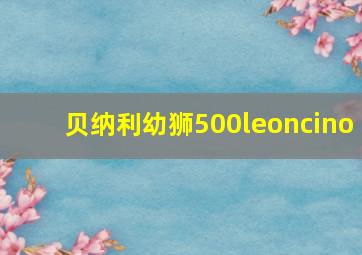 贝纳利幼狮500leoncino