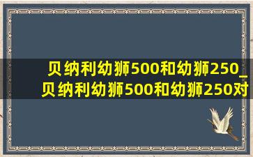 贝纳利幼狮500和幼狮250_贝纳利幼狮500和幼狮250对比