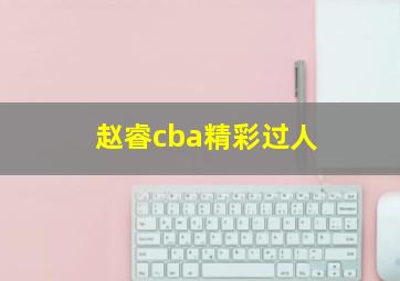 赵睿cba精彩过人