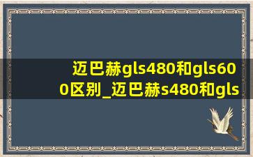 迈巴赫gls480和gls600区别_迈巴赫s480和gls600区别