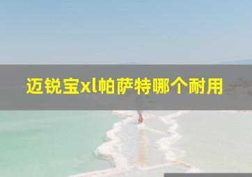 迈锐宝xl帕萨特哪个耐用