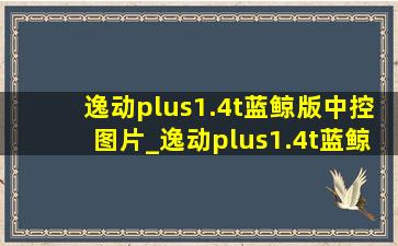 逸动plus1.4t蓝鲸版中控图片_逸动plus1.4t蓝鲸版中控仪表台垫