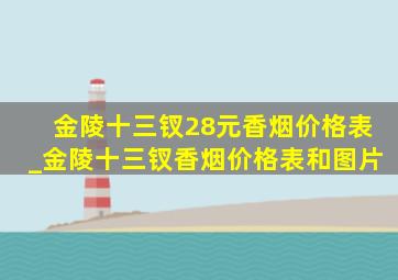 金陵十三钗28元香烟价格表_金陵十三钗香烟价格表和图片