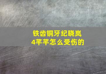 铁齿铜牙纪晓岚4芊芊怎么受伤的