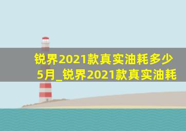 锐界2021款真实油耗多少5月_锐界2021款真实油耗