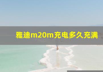 雅迪m20m充电多久充满