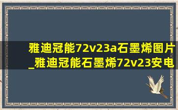 雅迪冠能72v23a石墨烯图片_雅迪冠能石墨烯72v23安电池价格