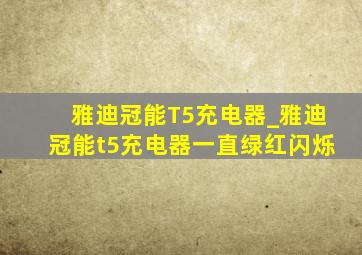 雅迪冠能T5充电器_雅迪冠能t5充电器一直绿红闪烁