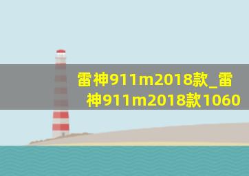 雷神911m2018款_雷神911m2018款1060