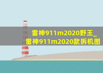 雷神911m2020野王_雷神911m2020款拆机图